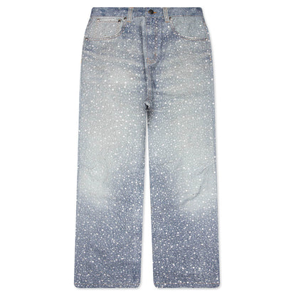 20K Swarovski Diamond Boro Jean - Blue