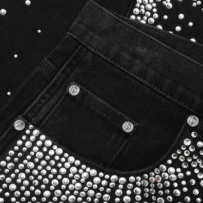 20K Diamond Jorts - Black