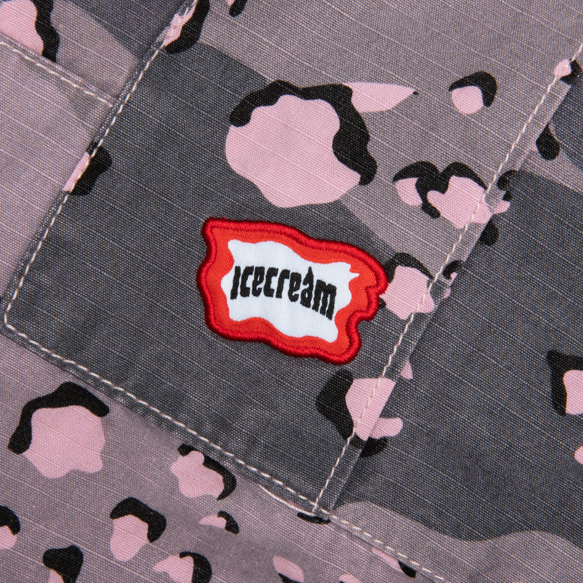 Dipped Cargo Pants - Pink Nectar