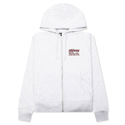 DNA Zip Hoodie - Ash Heather