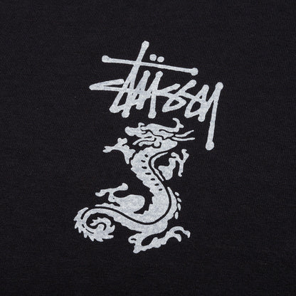 Double Dragon Pigment Dyed Tee - Black
