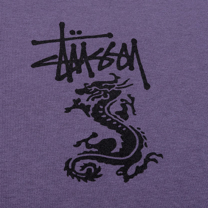Double Dragon Pigment Dyed Tee - Grape