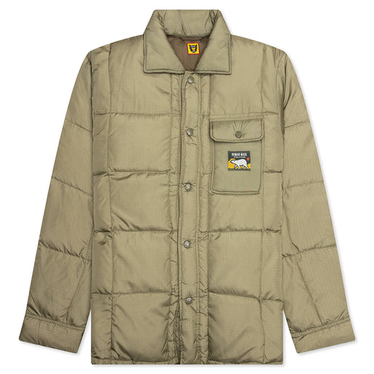 Down Shirt Jacket - Olive Drab