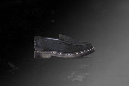Dr. Martens x Neighborhood Penton Creeper - Black Hairy Suede Smooth