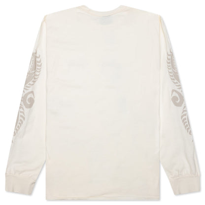 Dragons Pig. Dyed L/S Tee - Natural