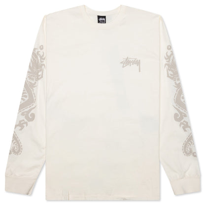 Dragons Pig. Dyed L/S Tee - Natural