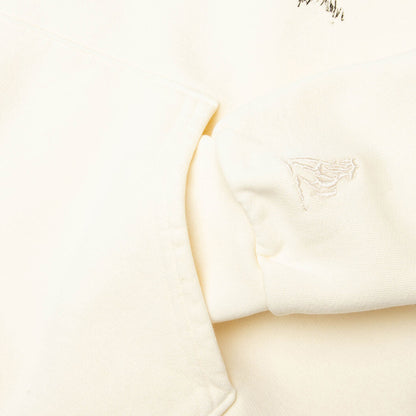 Drifting A Blue Pullover Hoodie - Bone