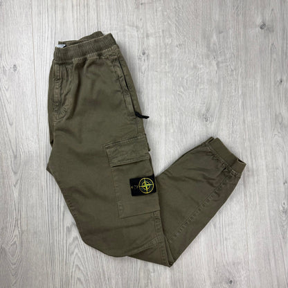 Stone Island Cargo Trousers - Military