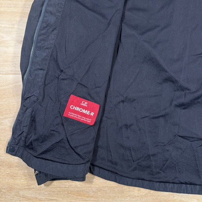 CP Company Chrome-R Lens Overshirt in Navy