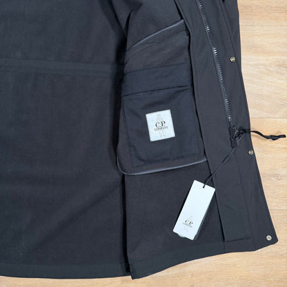 C.P. Company Shell-R Lens Hooded Parka in Black