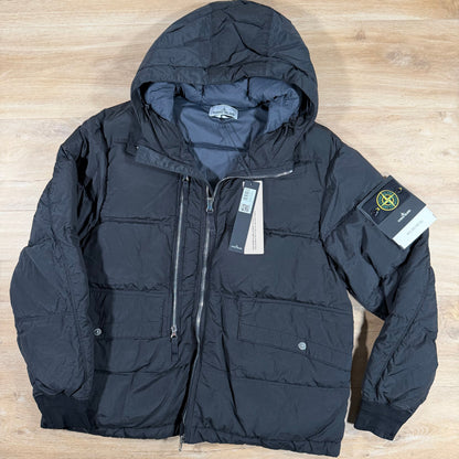 Stone Island Nylon Metal Down Parka in Black
