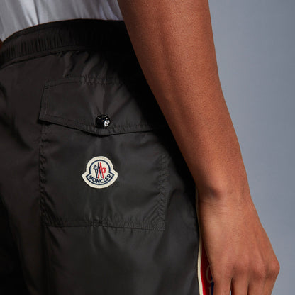 Moncler Tape Logo Swimshorts