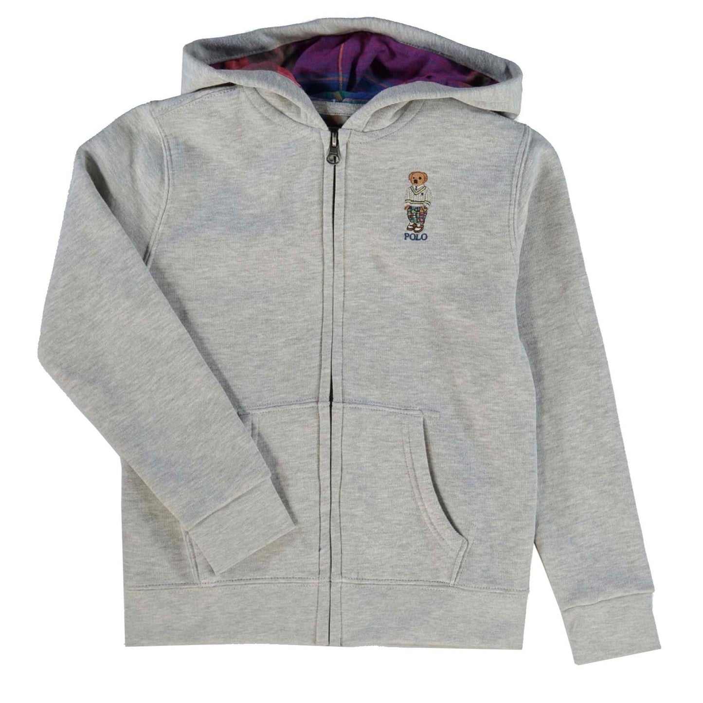 Kids Ralph Lauren Zip Bear Hoodie