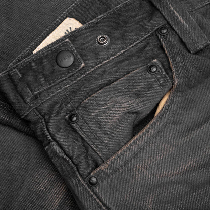 Edo Straight Jean - Worn Black