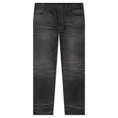 Edo Straight Jean - Worn Black