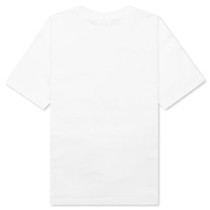 Kid's Emblem Print Tee - White