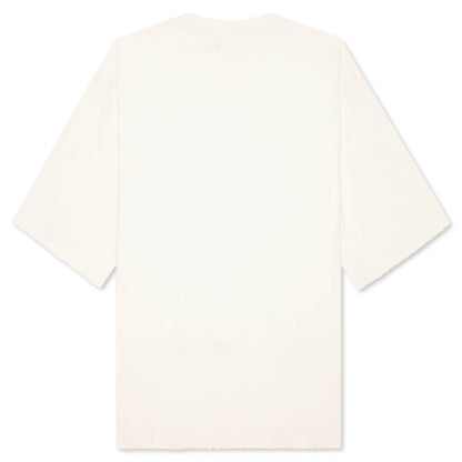 Embroidered Pocket Tee - Bone