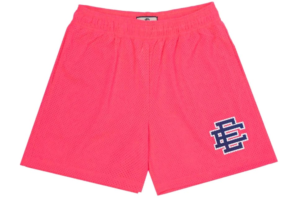 ERIC EMANUEL EE BASIC SHORTS BRIGHT PINK / NAVY