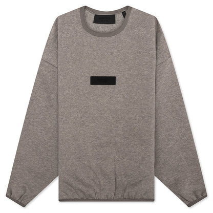 Essentials Kid's Crewneck - Heather Grey