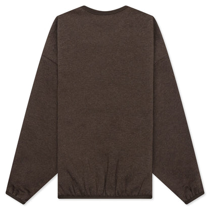 Essentials Kid's Crewneck - Heather Wood