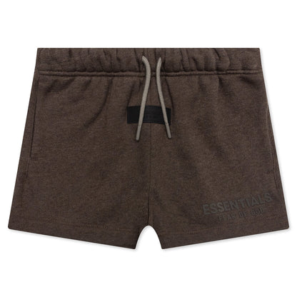 Essentials Kid's Sweatshort - Heather Wood