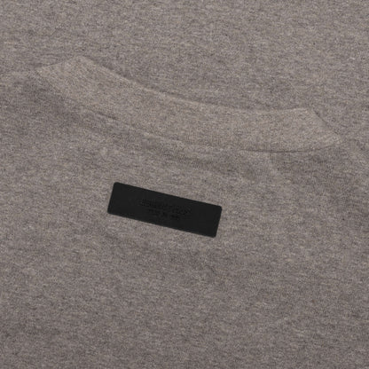 Heavy Long Sleeve Tee - Heather Grey