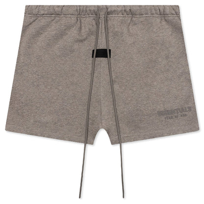 Essentials Sweatshort - Heather Grey