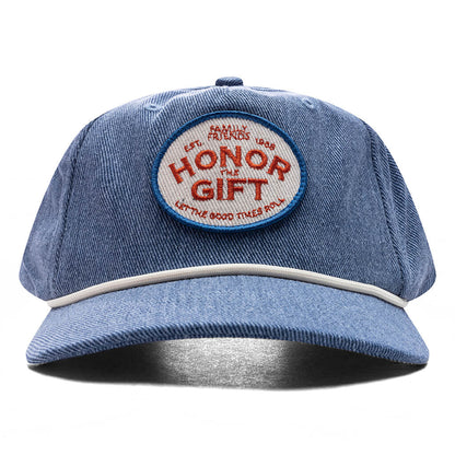 Est 1988 Patch Trucker Cap - Denim