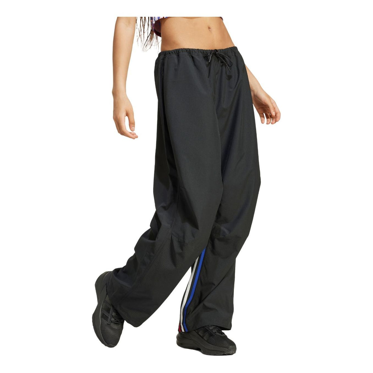 (WMNS) adidas Express All Gender Breaking Track Pants Asia Sizing 'Black' IX3737