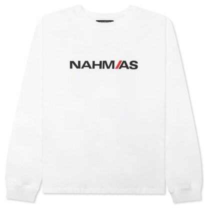 Feature x Nahmias F1 L/S T-Shirt - White