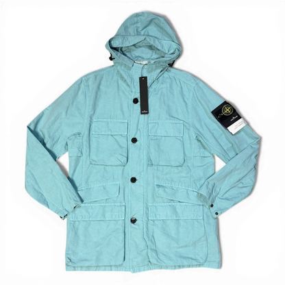 Stone Island Tela Cotone Lino Fiammato-TC