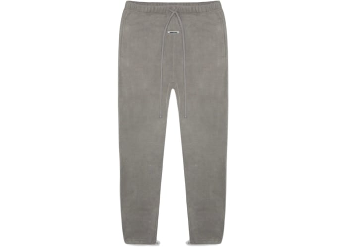 ESSENTIALS FOG FLEECE SWEATPANTS GREY FLANNEL/CHARCOAL