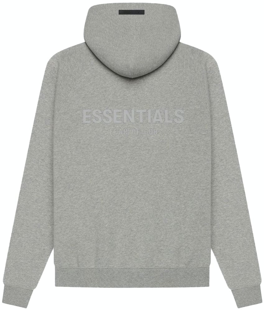ESSENTIALS FOG HOODIE 2021 DARK HEATHER OATMEAL