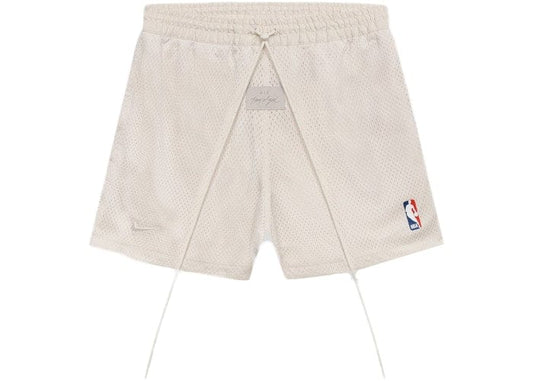 FEAR OF GOD X NIKE BASKETBALL SHORTS LIGHT CREAM