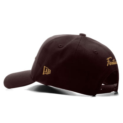 FEATURE x Wynn New Era 9FORTY Plaza A-Frame Snapback - Burnt Wood
