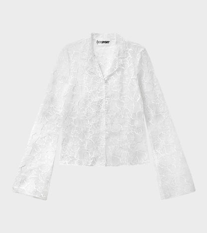 Flora Shirt White