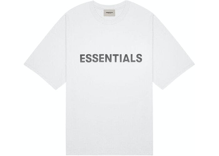 ESSENTIALS FOG SILICON TEE WHITE