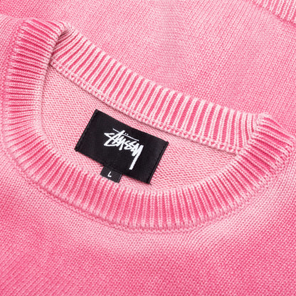Faded Cotton Crew - Pink