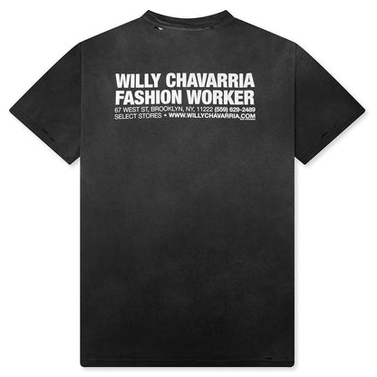 Fashion Worker Tee - Black Beauty