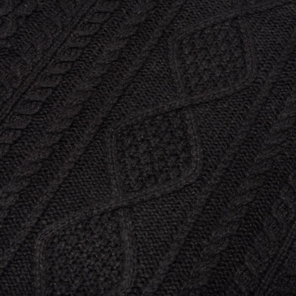 Essentials Cable Knit Turtleneck - Iron