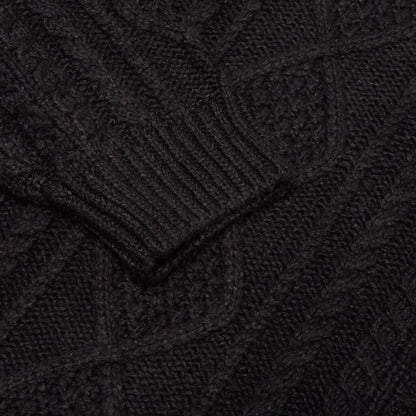 Essentials Cable Knit Turtleneck - Iron