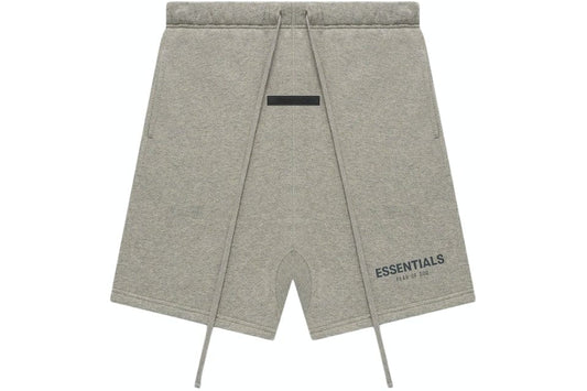 ESSENTIALS FOG CORE COLLECTION SWEATSHORTS DARK HEATHER OATMEAL