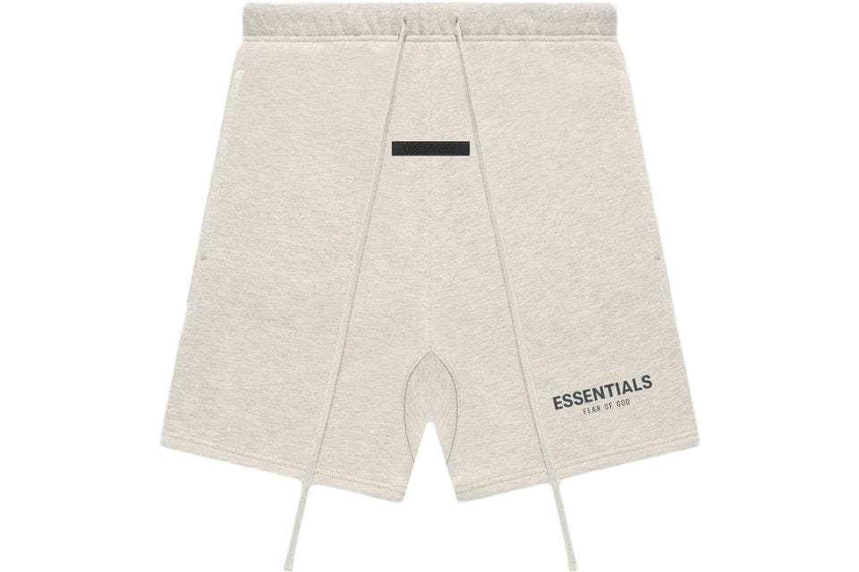 ESSENTIALS FOG CORE COLLECTION SWEATSHORTS LIGHT HEATHER OATMEAL