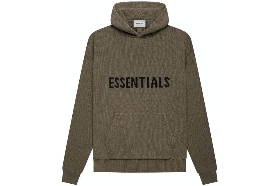ESSENTIALS FOG KNIT HOODIE HARVEST 2021