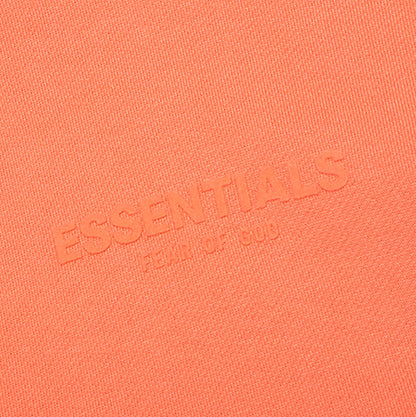 Essentials Relaxed Hoodie - Coral