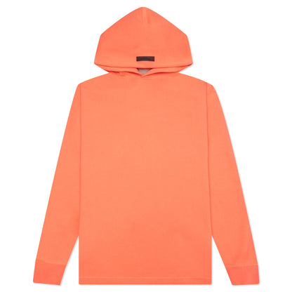 Essentials Relaxed Hoodie - Coral