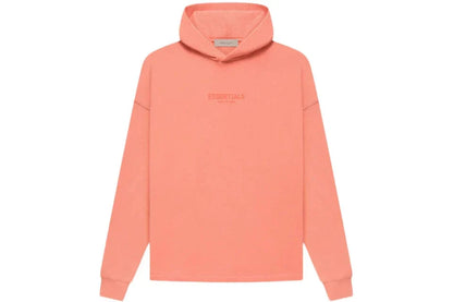 ESSENTIALS FOG RELAXED HOODIE CORAL