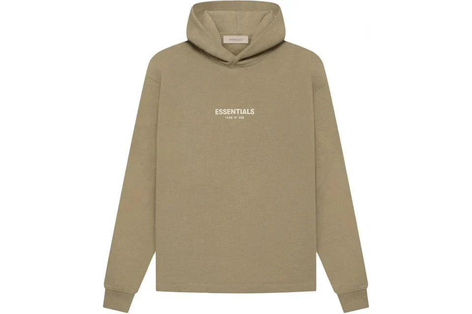 ESSENTIALS FOG RELAXED HOODIE OAK