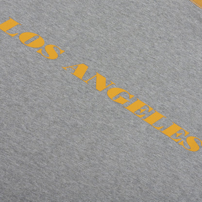 Fear of God Essentials x NBA Lakers Sport Hoodie - Concrete Heather/Canyon