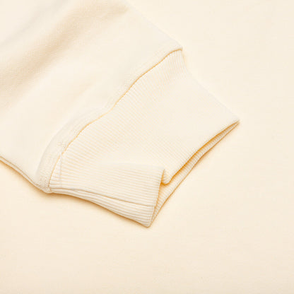 Academy Crewneck - Cannoli Cream/Gold Flame